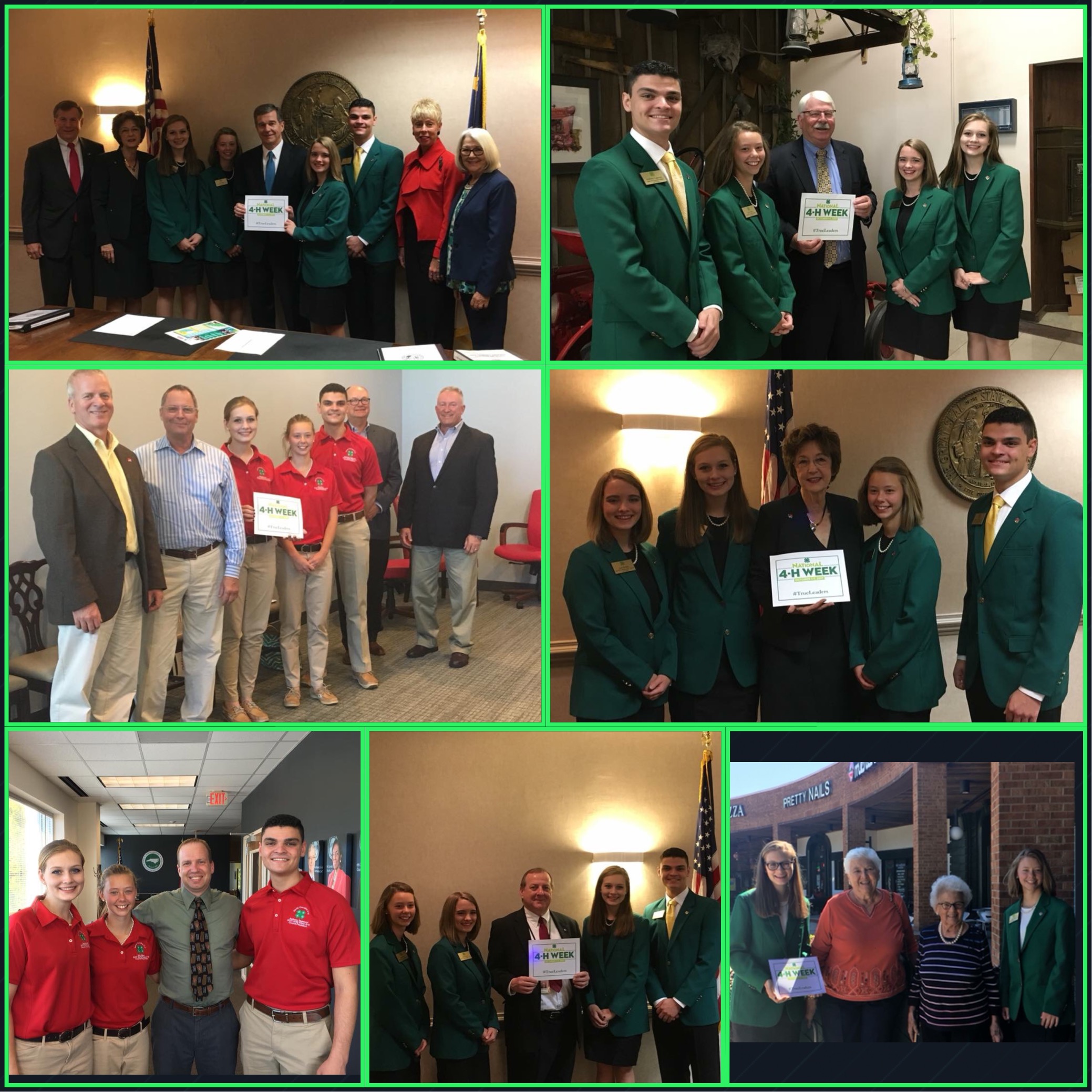 National 4-H Week participants