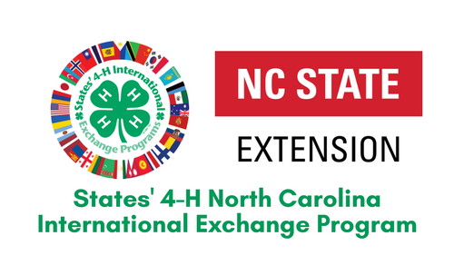 States' 4-H North Carolina Internation Exchange Program