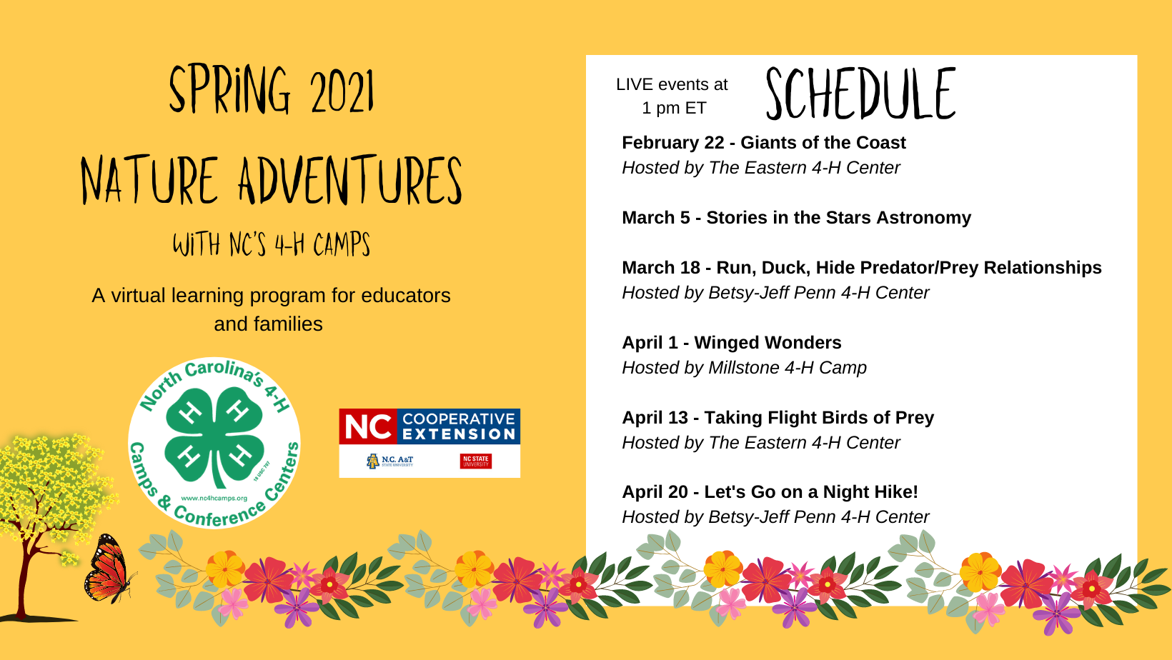 Download NC 4-H Camps' Spring 2021 Nature Adventures | NC State ...