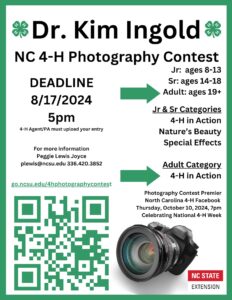 4-H Photo Contest Fl.yer