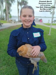 Girl with Chicken