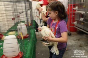 Girl with Chicken