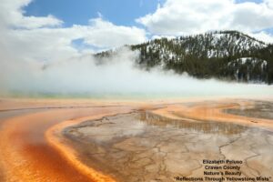 Reflections through Yellowstone's Mist